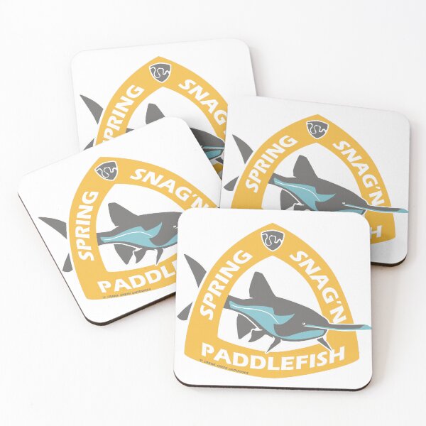 Item preview, Paddlefish, Spring Snag'n, Grey and Blue designed and sold by CraneCreek.