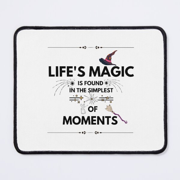 Item preview, Quotes About Life: Life's magic is found in the simplest of moments designed and sold by MilkyBerryShop.