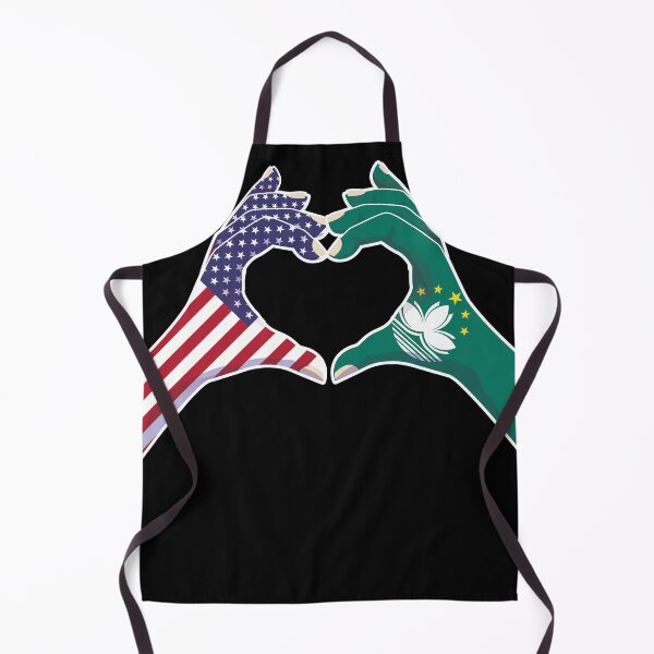 Item preview, Macau Macao Macanese USA United States American America Love Heart Peace designed and sold by FlagX.