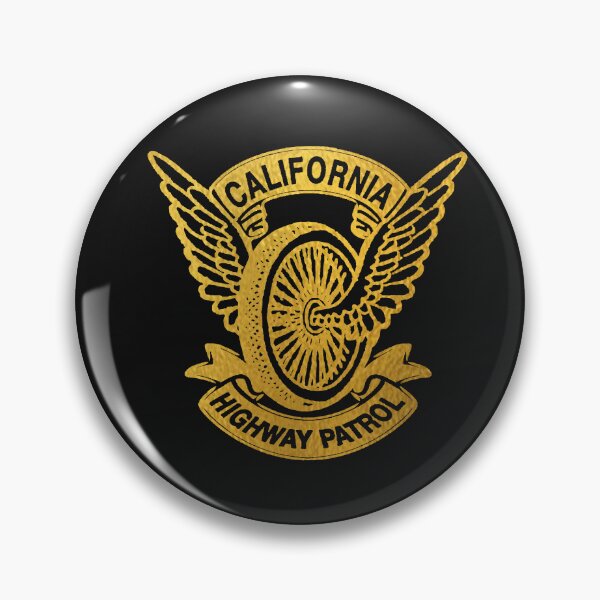 Artikelvorschau, California Highway Patrol; USA; entworfen und verkauft von StickerApe.