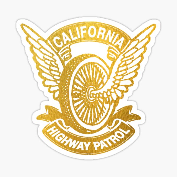 Item preview, California Highway Patrol; USA; designed and sold by StickerApe.
