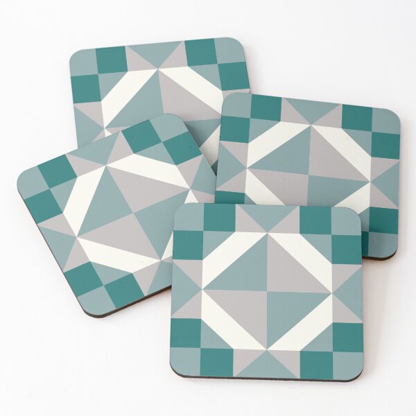 Item preview, White Green Grid designed and sold by Yacfri.