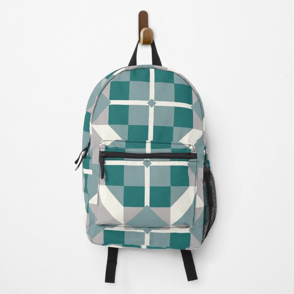 Item preview, White Green Grid designed and sold by Yacfri.
