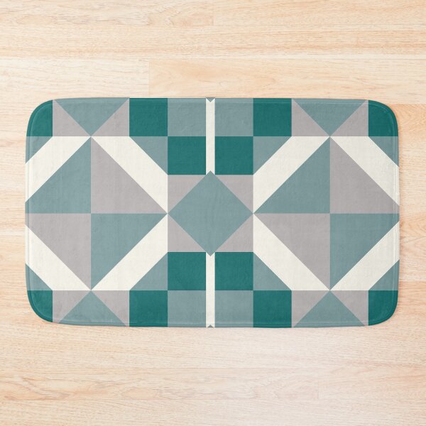 Item preview, White Green Grid designed and sold by Yacfri.