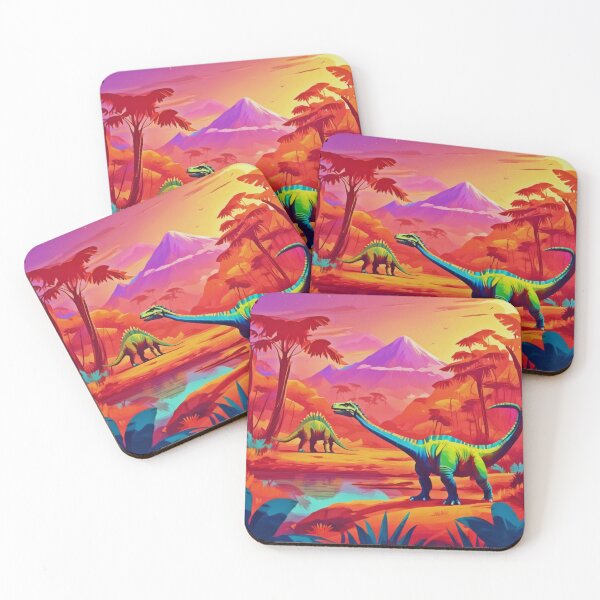 Item preview, Nature's Vibrant Dinosaurs designed and sold by Health And Fitness Posts e-Store.