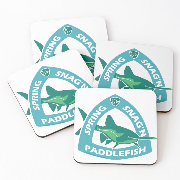 Item preview, Paddlefish, Spring Snag'n, Teal designed and sold by CraneCreek.