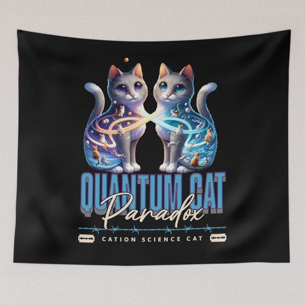 Item preview, Cation science cat - Quantum cat paradox designed and sold by JansenGS.