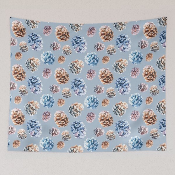 Item preview, Pine cones graphics, watercolor style, add color to the pine cones to make them look bright and beautiful. designed and sold by Icon-Network.