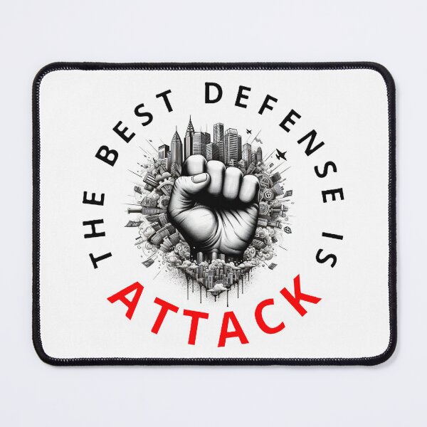 Item preview, The Best Defence Is Attack designed and sold by Xrzysiek.