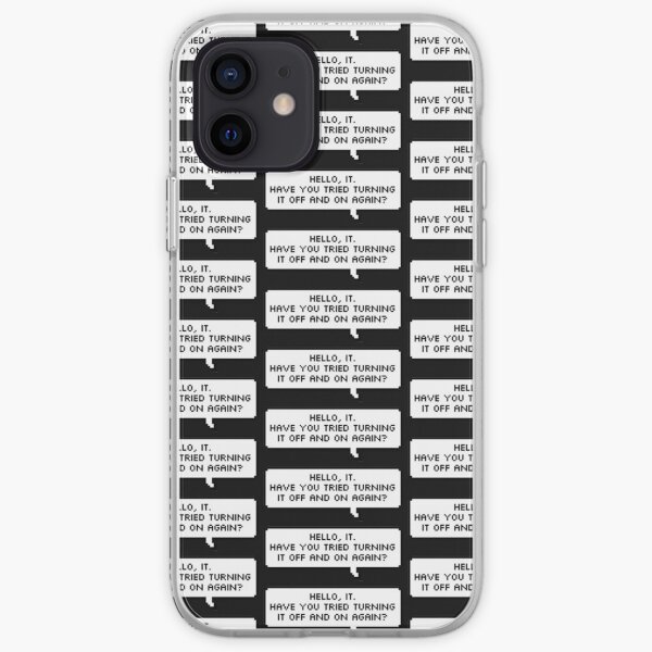 Hello, IT. iPhone Soft Case
