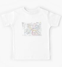 Hannover - Metro / Subway / Bus Map - Germany Kids Tee