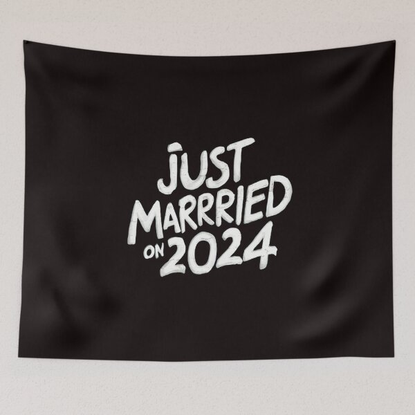 Item preview,   just married on 2024 ,Wedding gift  ,gift idea  designed and sold by masteryStore.