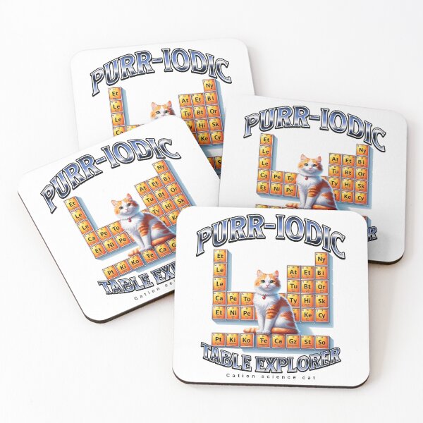Item preview, Cation science cat - Purr-iodic table explorer designed and sold by JansenGS.
