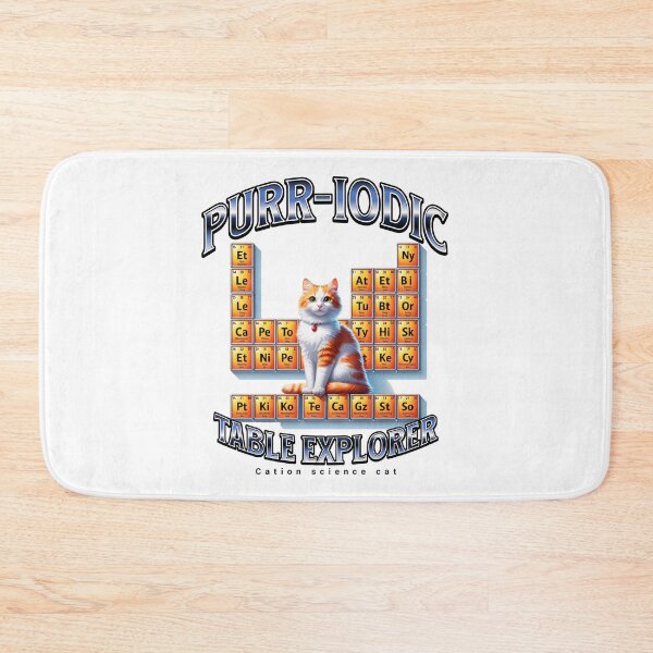 Item preview, Cation science cat - Purr-iodic table explorer designed and sold by JansenGS.