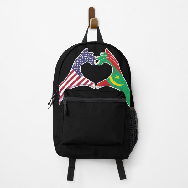 Item preview, Mauretania Mauretanian USA United States American America Love Heart Peace designed and sold by FlagX.