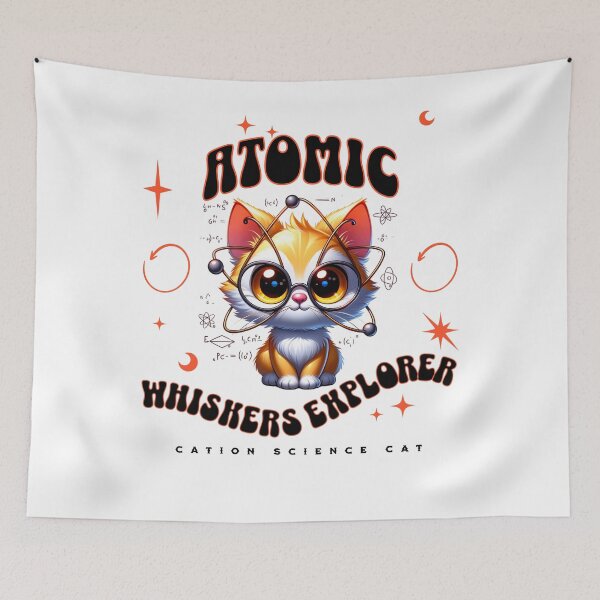 Item preview, Cation science cat - Atomic Whiskers explorer designed and sold by JansenGS.