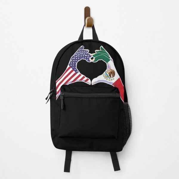 Item preview, Mexico Mexican USA United States American America Love Heart Peace designed and sold by FlagX.