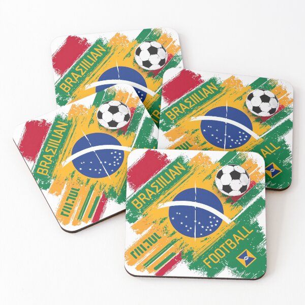 Item preview, Samba Spirit: I Love Brazil Football designed and sold by StellarValor.