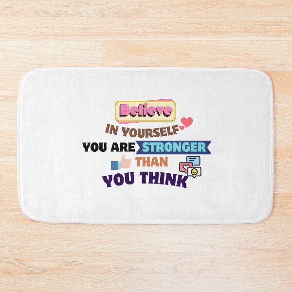 Item preview, Quotes About Life: Believe in yourself; you are stronger than you think designed and sold by MilkyBerryShop.
