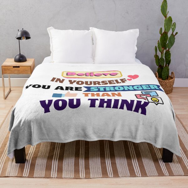Item preview, Quotes About Life: Believe in yourself; you are stronger than you think designed and sold by MilkyBerryShop.