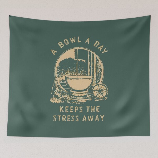 Item preview, Calm Crafting - Turned Bowl Serenity Design designed and sold by VoyteksDesigns.