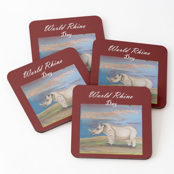 Item preview, The World Rhino Day designed and sold by annenambiro.