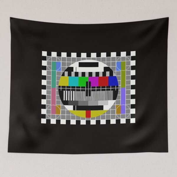 Item preview, 243 Tv Test Pattern designed and sold by Lisaontrera.