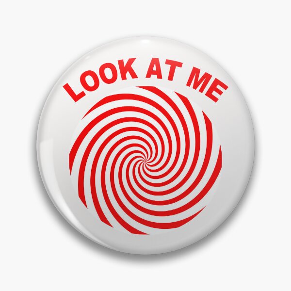 Item preview, Look at Me; Hypnosis Spiral; designed and sold by StickerApe.