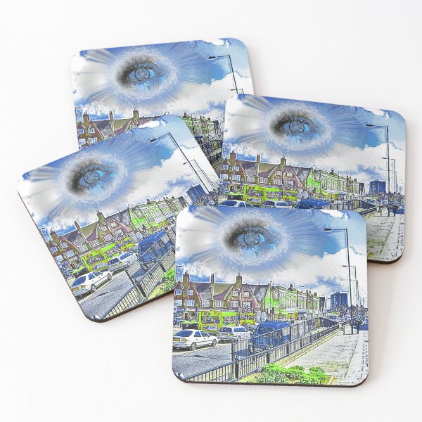 Item preview, EastActonEye-Blue designed and sold by Klaus Bremner (Autotelic Art).