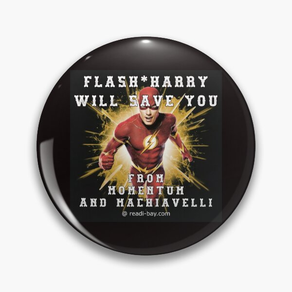 Item preview, Flash-Harry Saves You From Momentum And Machiavelli designed and sold by AlienAlmanac.