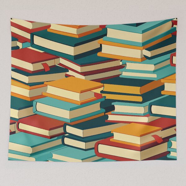 Item preview, Books All Over Print  designed and sold by patterncrow.
