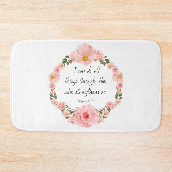Item preview,  I can do all things through Him who strengthens me; Philippians 4:13 designed and sold by SacredSoulCraft.