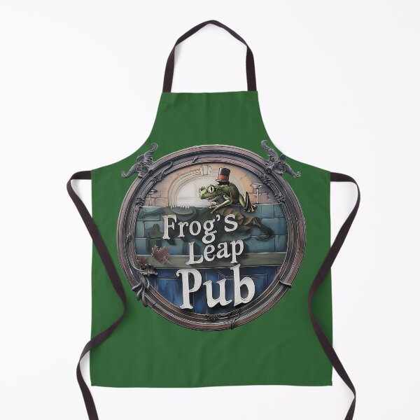 Item preview, Frog's Leap Pub: Whimsical Boston Bar Sign designed and sold by David Balzen.