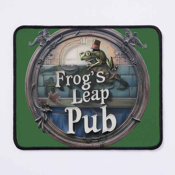 Item preview, Frog's Leap Pub: Whimsical Boston Bar Sign designed and sold by David Balzen.