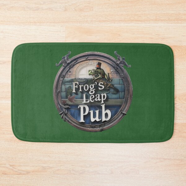 Item preview, Frog's Leap Pub: Whimsical Boston Bar Sign designed and sold by David Balzen.