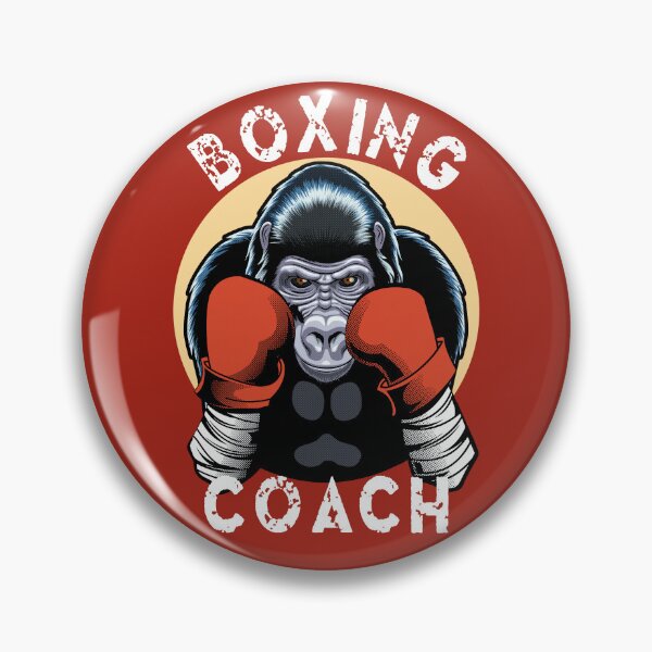 Item preview, Gorilla Boxing Coach Graphic Design designed and sold by TMBTM.