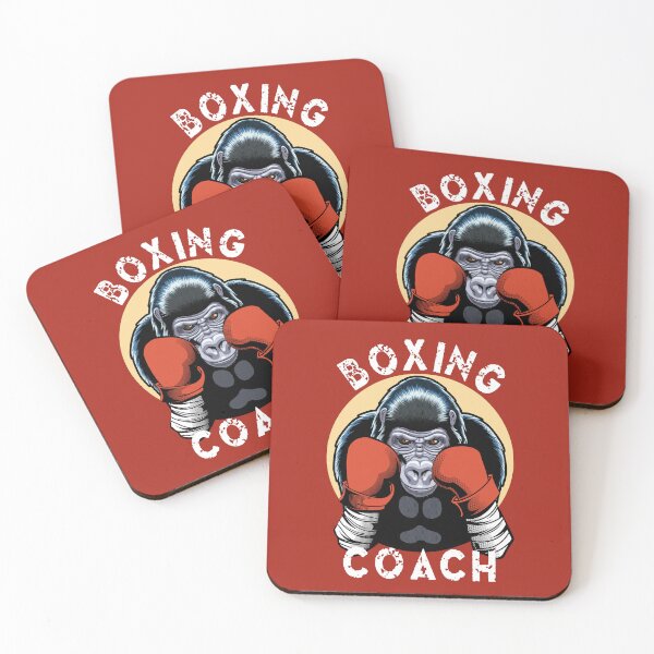 Item preview, Gorilla Boxing Coach Graphic Design designed and sold by TMBTM.