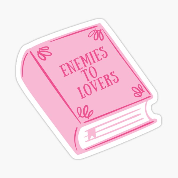 Aperçu de l'œuvre Couverture du livre Ennemis roses aux amoureux créée et vendue par AlliMarieArt.
