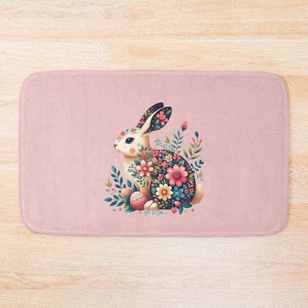 Item preview, Funny Floral Easter Rabbit designed and sold by Artistoos.