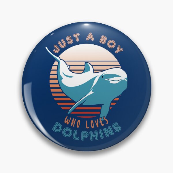 Item preview, Just A Boy Who Loves Dolphins designed and sold by TMBTM.