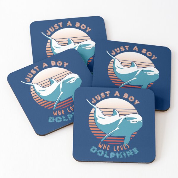 Item preview, Just A Boy Who Loves Dolphins designed and sold by TMBTM.