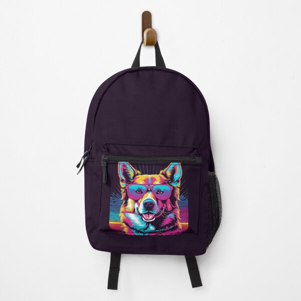 Item preview, Dog with glasses because even naps deserve to be transformed into stylish moments, with a touch of canine fashion designed and sold by Pulsant Paintings.