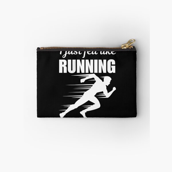 Item preview, I just felt like running, funny running hobby or lifestyle enthusiast or athlete joke, quote or saying designed and sold by NBSStore.
