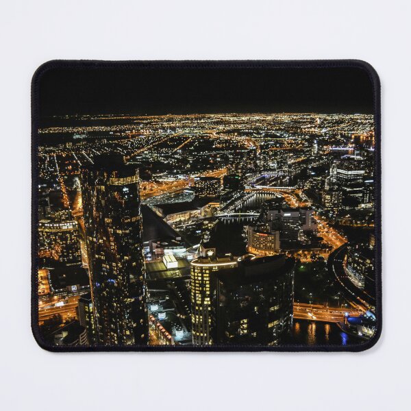 Item preview, Melbourne, Australia, City Lights, Downtown Cityscape designed and sold by newburyboutique.
