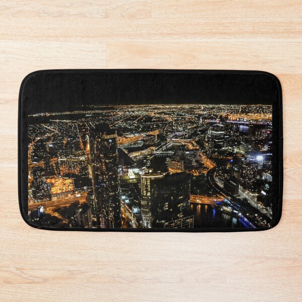 Item preview, Melbourne, Australia, City Lights, Downtown Cityscape designed and sold by newburyboutique.