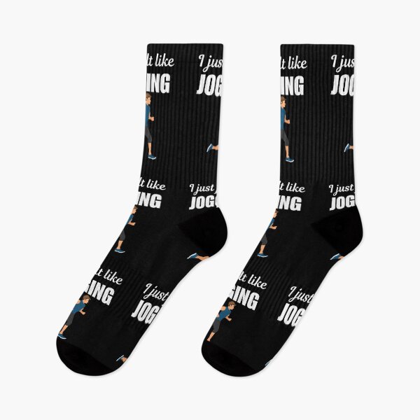 Item preview, I just felt like jogging, funny morning jogger or jogging sport lovers saying designed and sold by NBSStore.