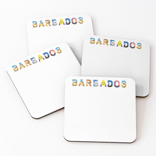 Item preview, Impresión vibrante de Barbados con la bandera nacional y el Parlamento de Bridgetown designed and sold by Lovemydesigns.