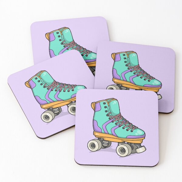 Item preview, Retro Rollerskates - Rollerskating designed and sold by Amy Farmer.