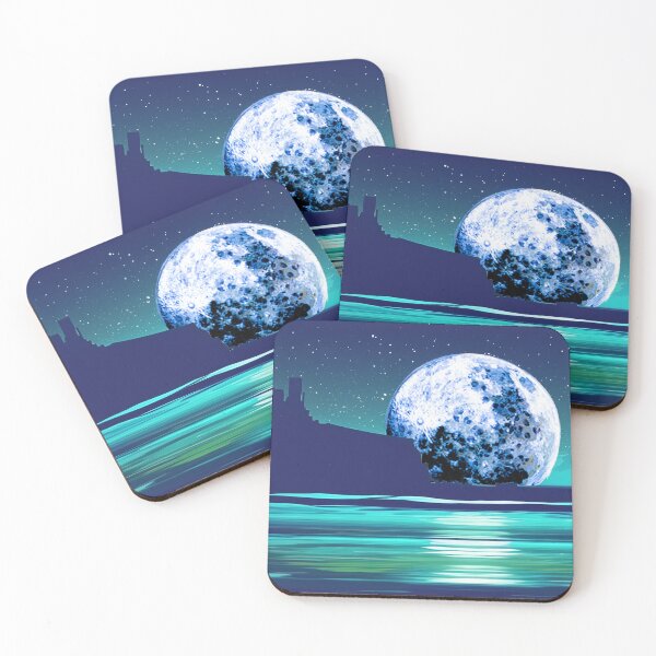 Item preview, Neon Ocean Crumpet Moonrise designed and sold by LionBrew.