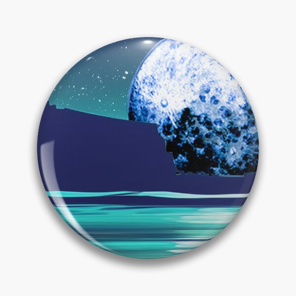 Item preview, Neon Ocean Crumpet Moonrise designed and sold by LionBrew.